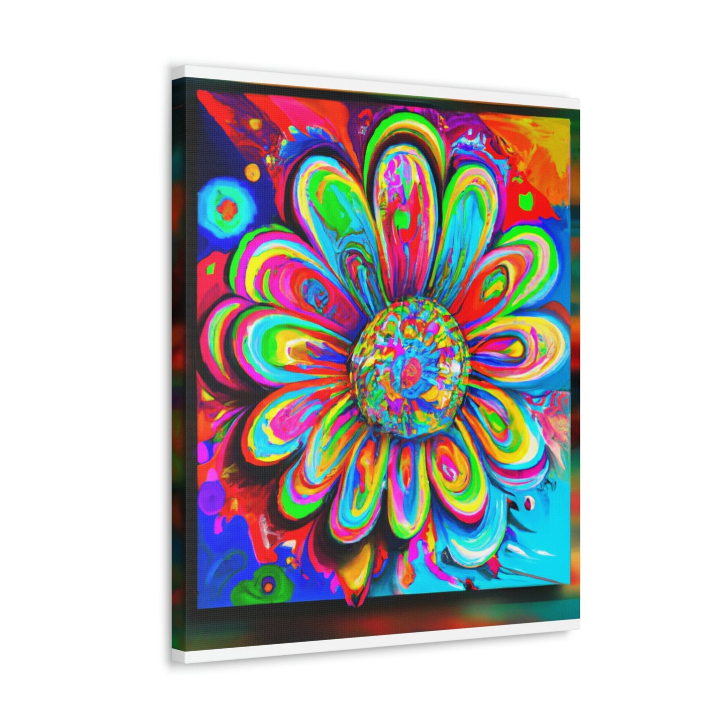 Vivid Bloom. - Canvas