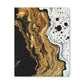Midnight Gold Glitter - Canvas