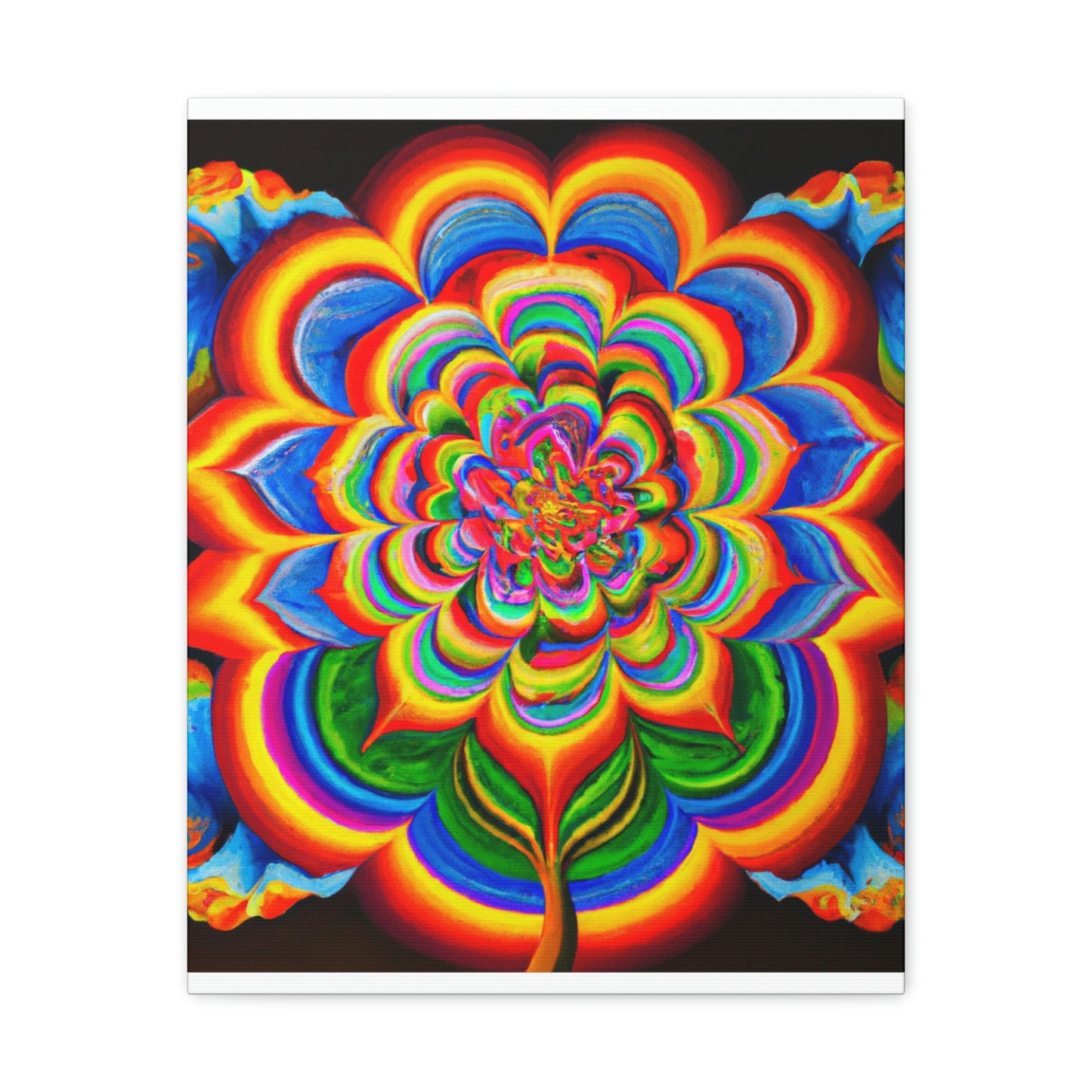 "Vibrant Blooms" - Canvas