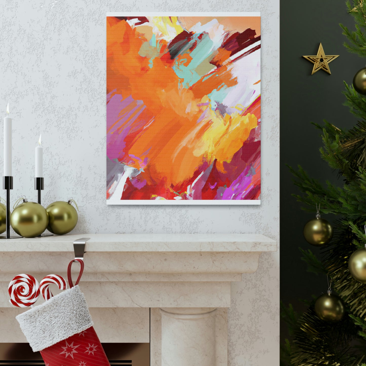 Cosmic Hues - Canvas