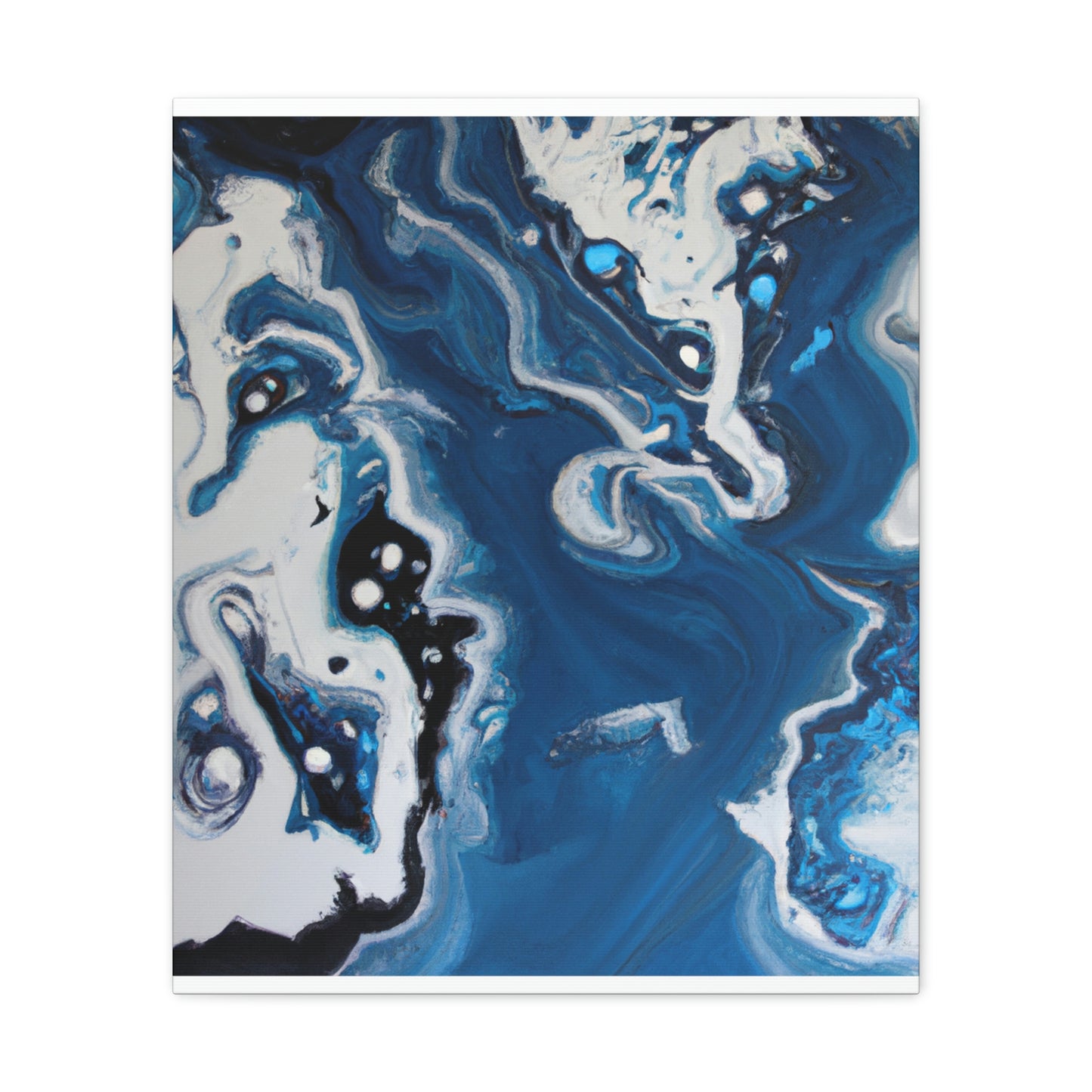 Twilight Swirls. - Canvas