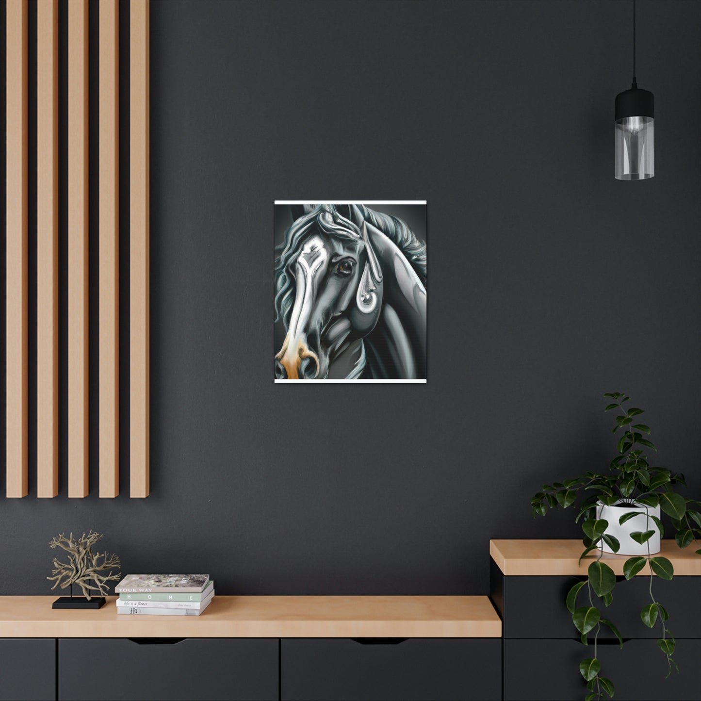 Granite Steed. - Canvas