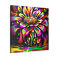 Groovy Bloom. - Canvas
