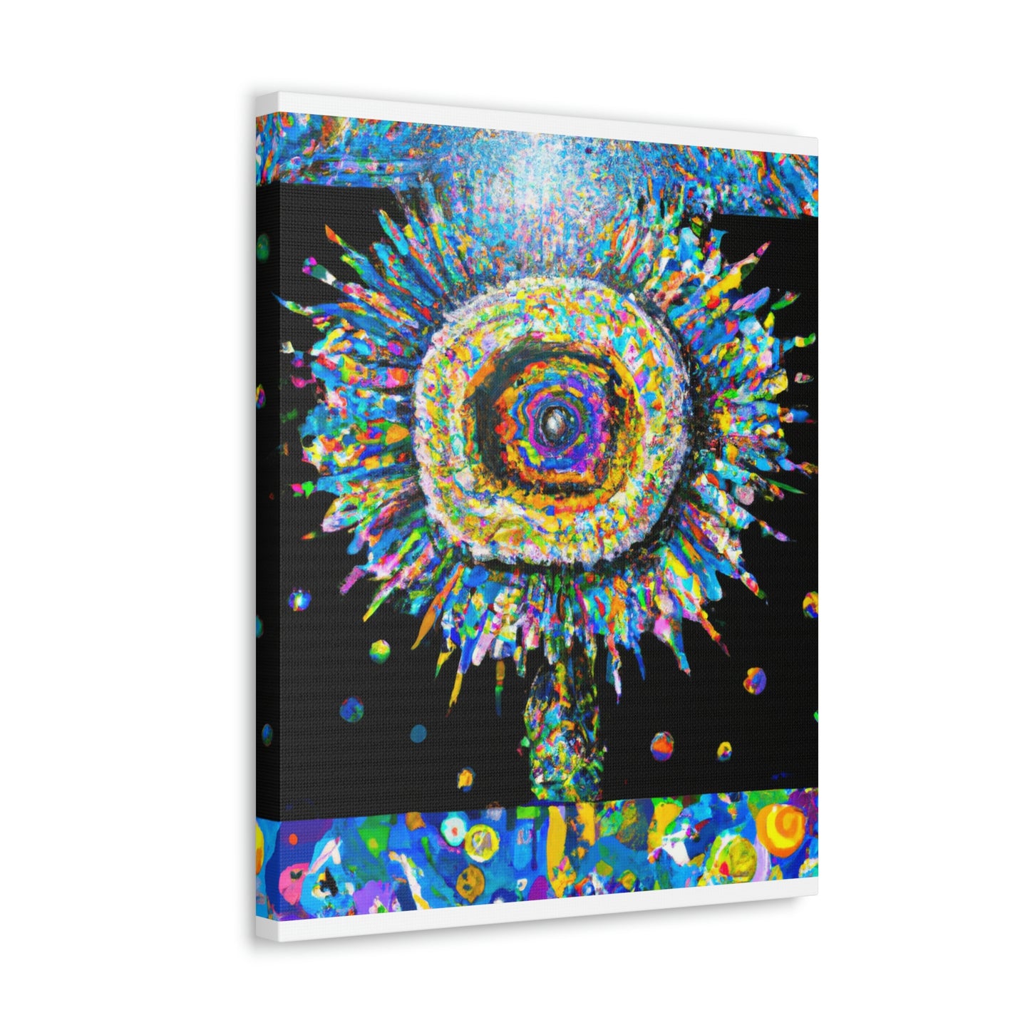 Tri-Bloom Blast - Canvas