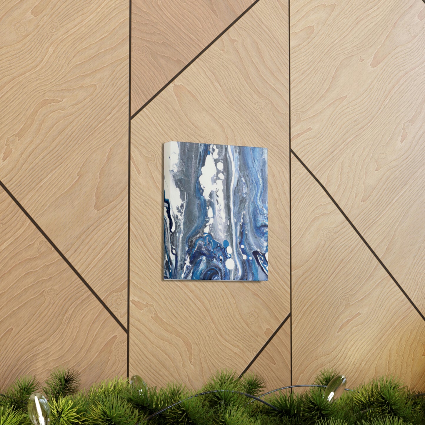 Blue Opulence - Canvas