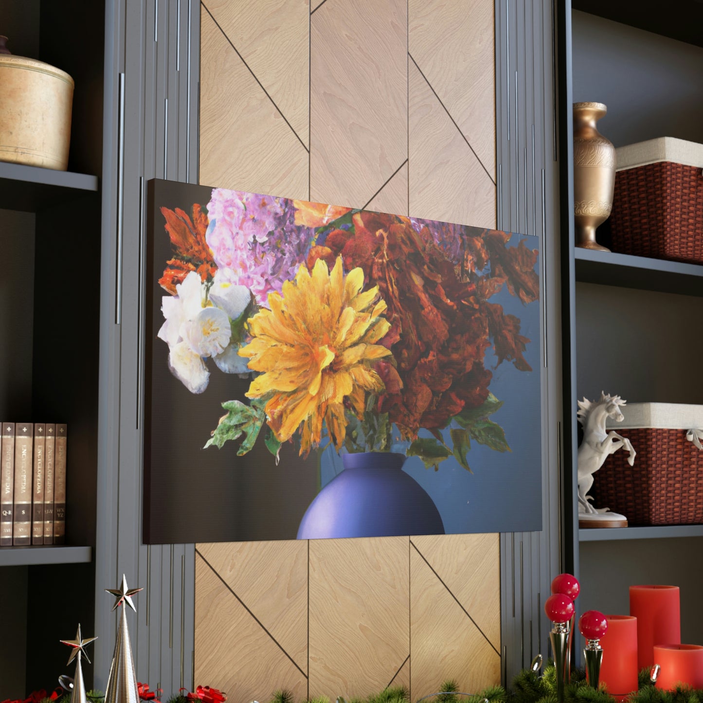 Floral Bloom Brilliance - Canvas
