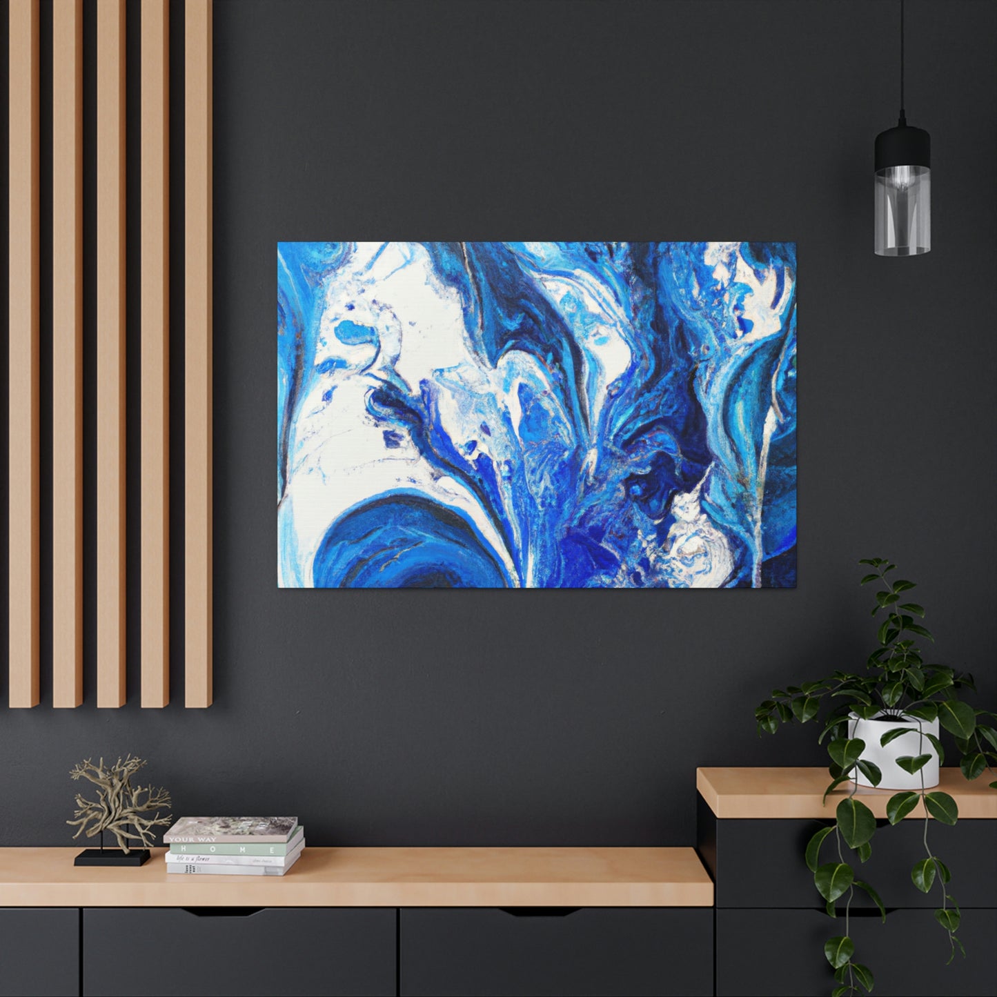 Abyssal Azure - Canvas