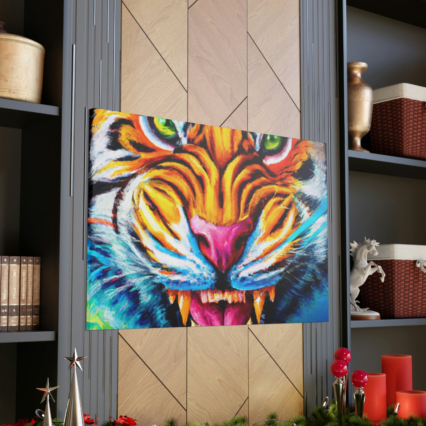 Tiger Dream. - Canvas