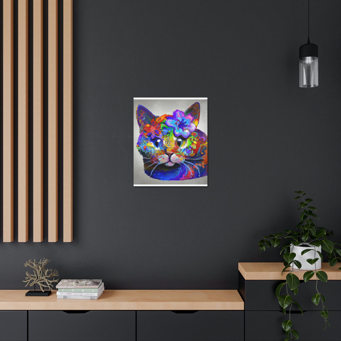 Dreamy Feline - Canvas