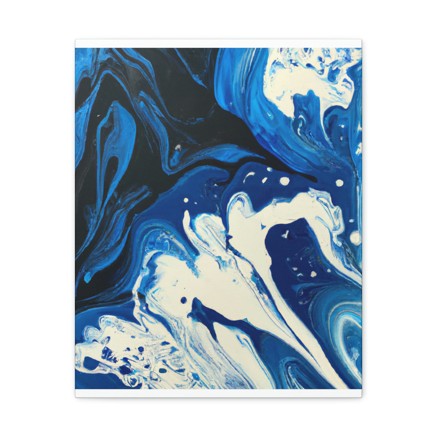 Blue Flux - Canvas