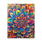 Psychedelic Bloom. - Canvas