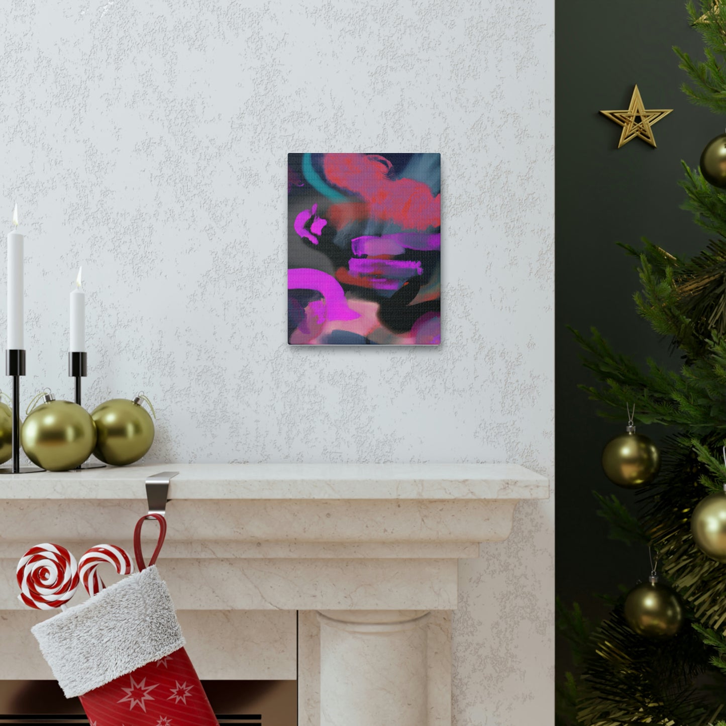 "Fiesta Burst" - Canvas