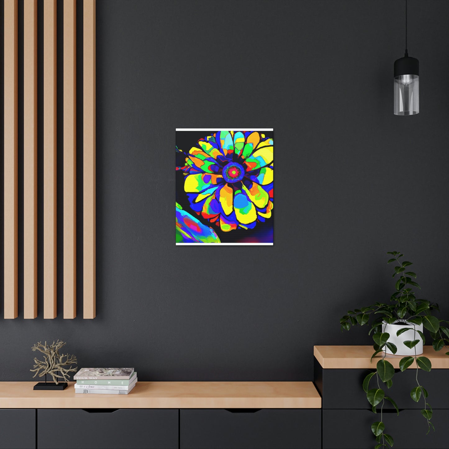 Vivid Flora. - Canvas