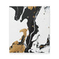 Midnight Gilded Bloom - Canvas