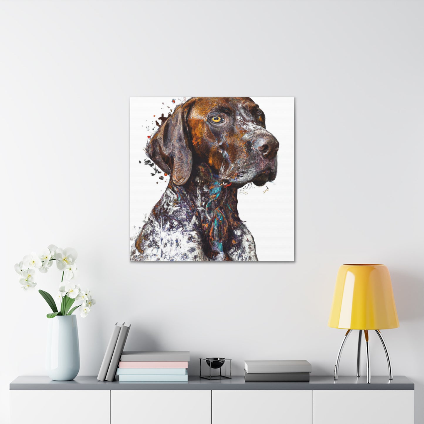Furry Splendor. - Canvas