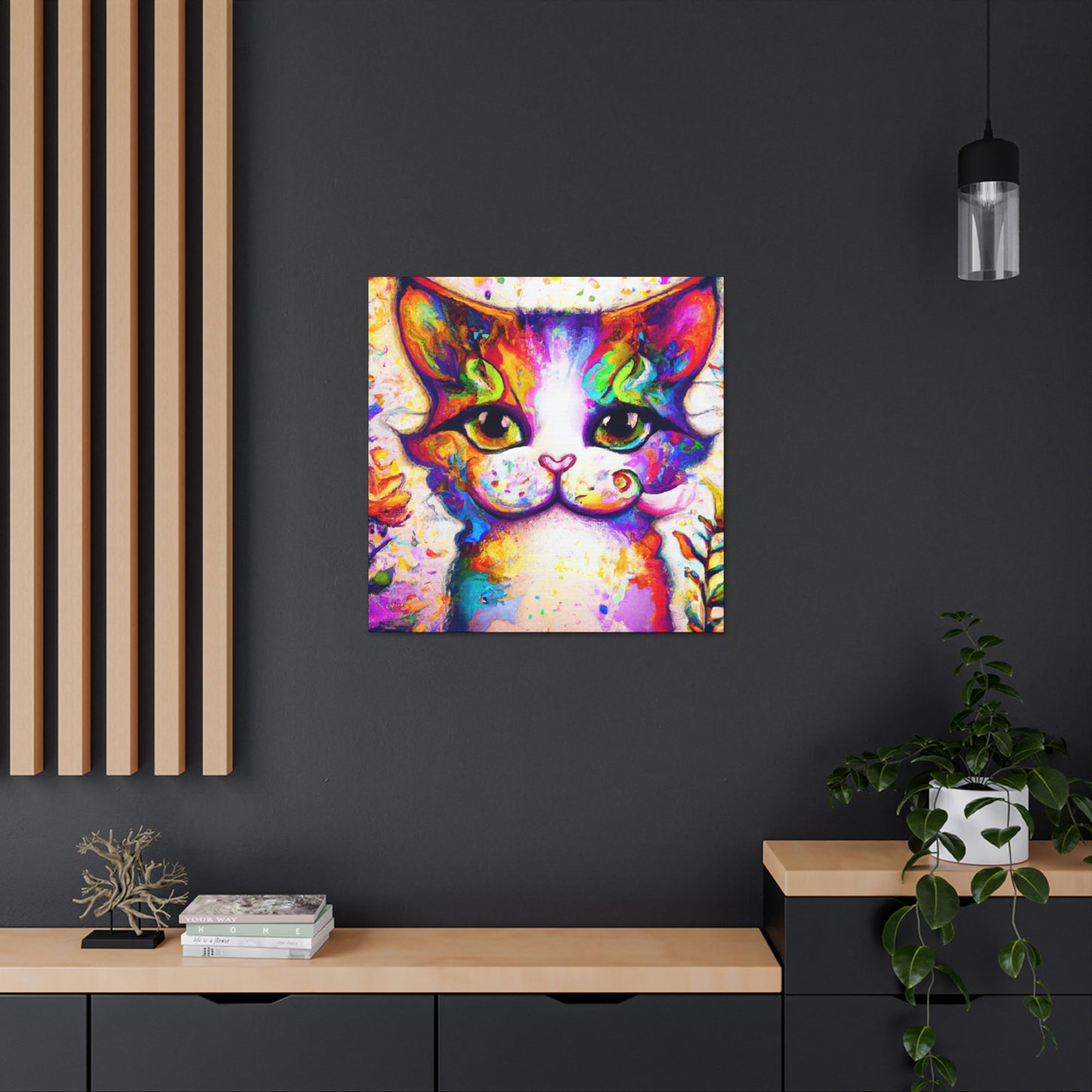 Cataflora. - Canvas