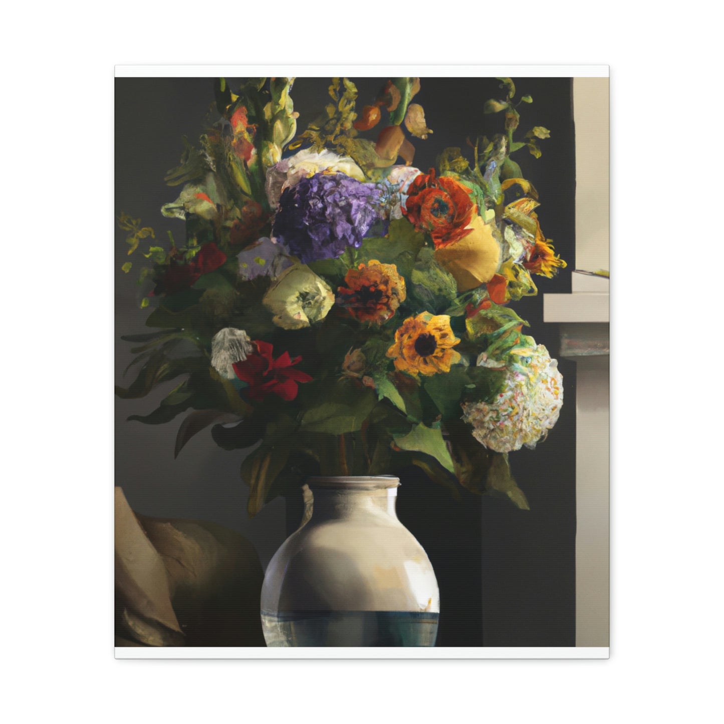 Floral Splendor Dream. - Canvas
