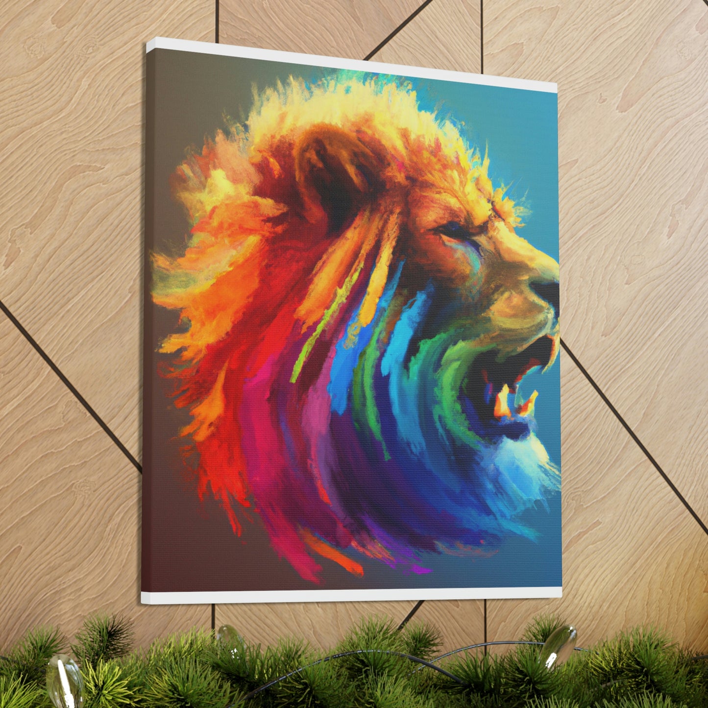 Lioness Bloom - Canvas