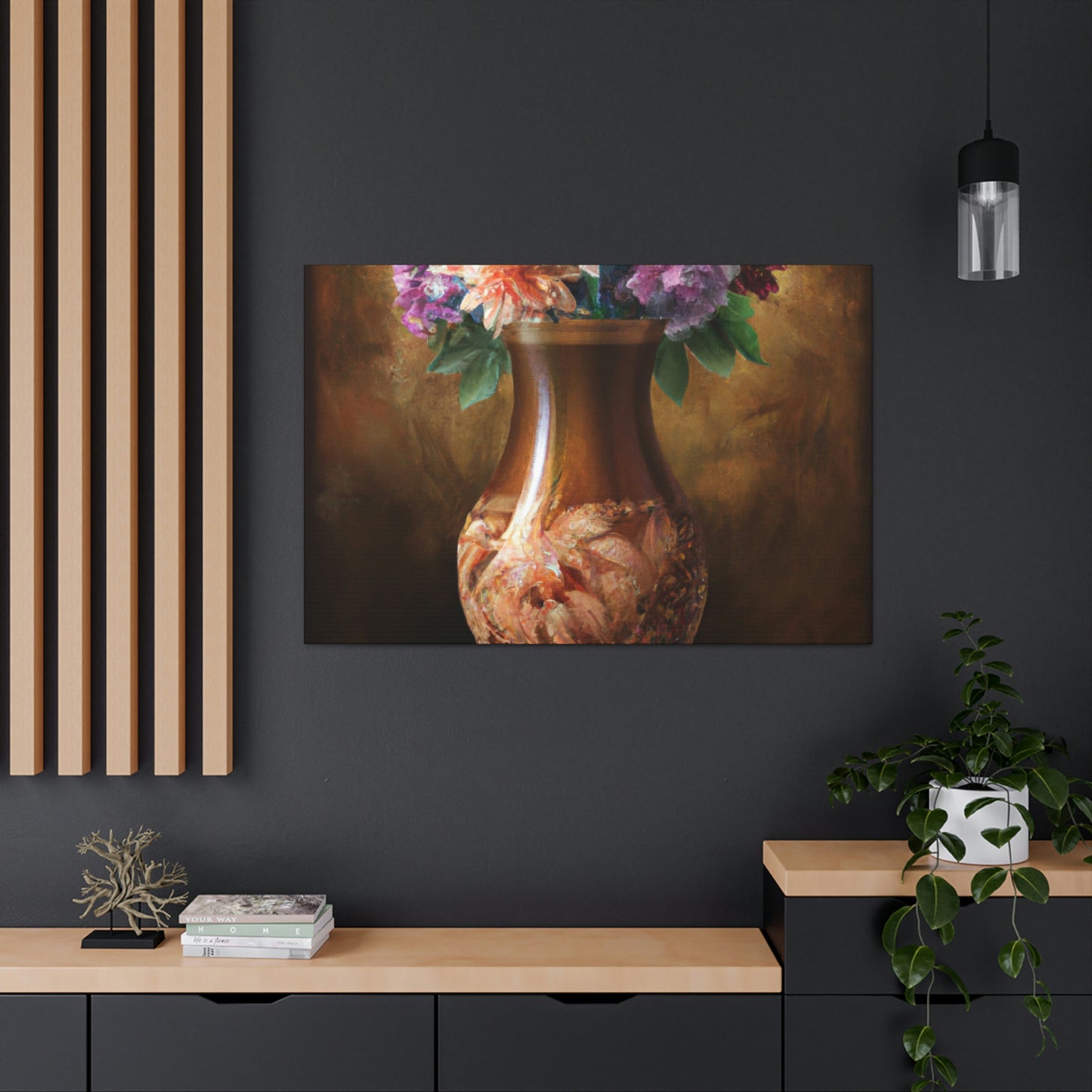 Floral Splendor Art. - Canvas