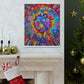 Trippy Floral. - Canvas
