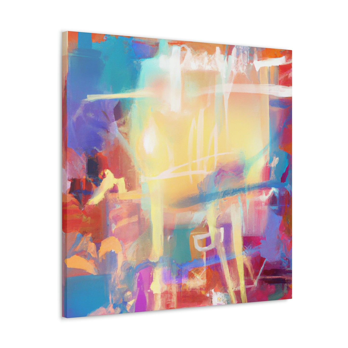 Cosmic Bloom. - Canvas