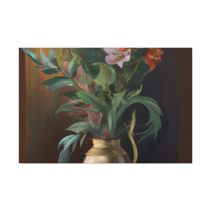 Floral Splendor Dream - Canvas