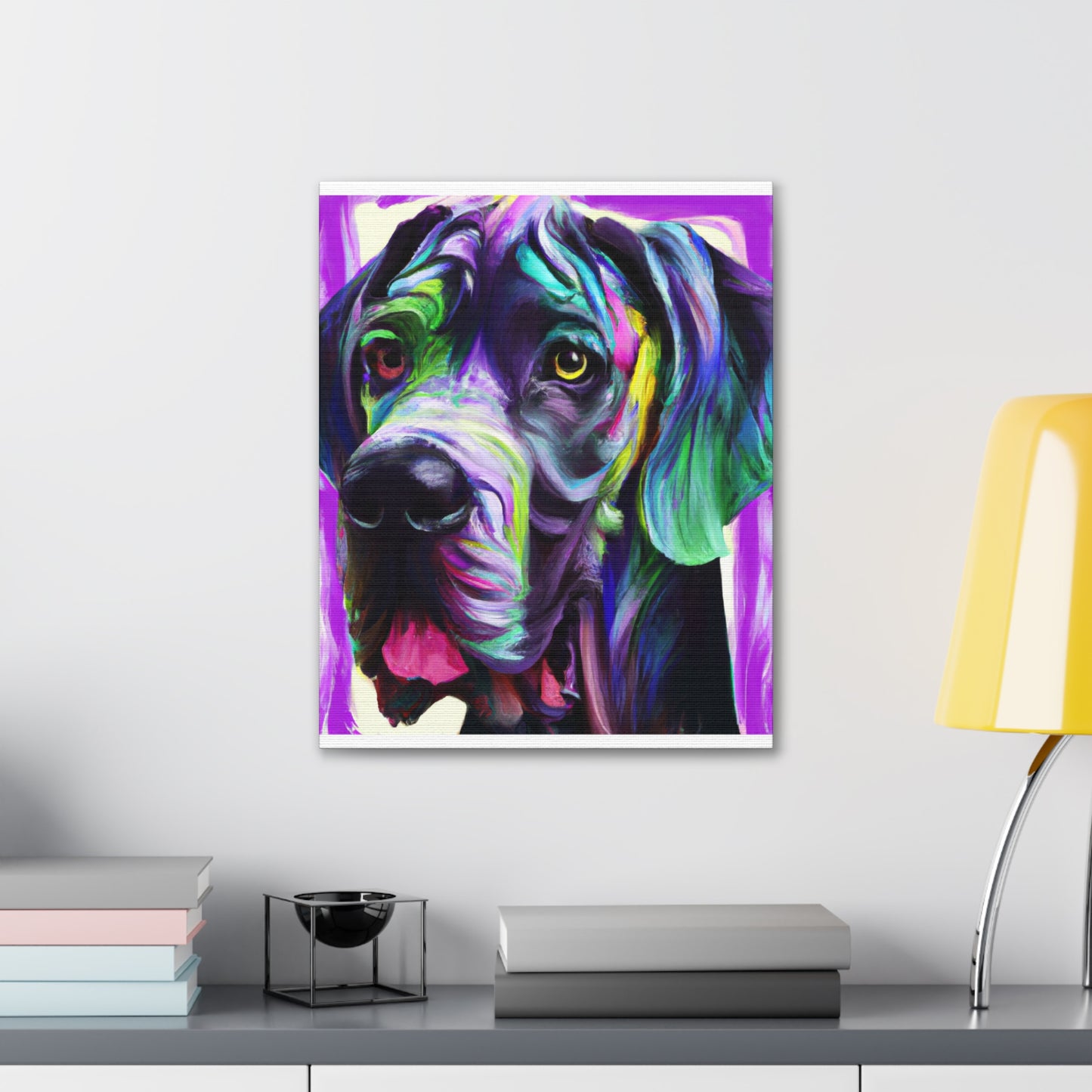 Vibrant Dane Dreams - Canvas