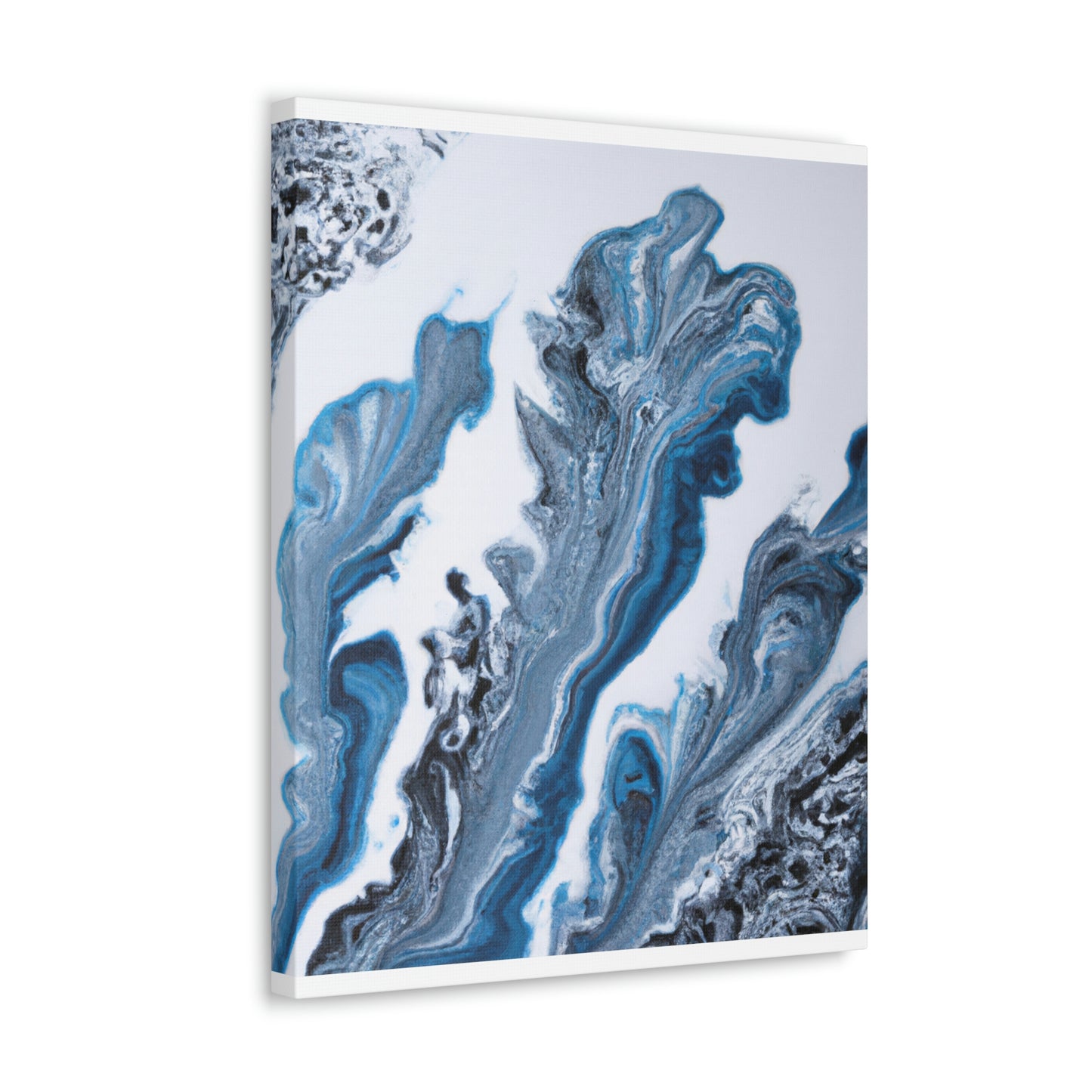 Blue Whirl - Canvas