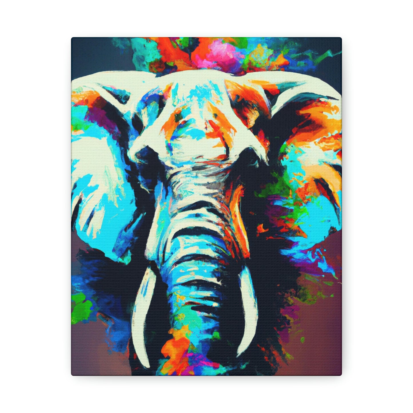 Rainbow Trunk. - Canvas