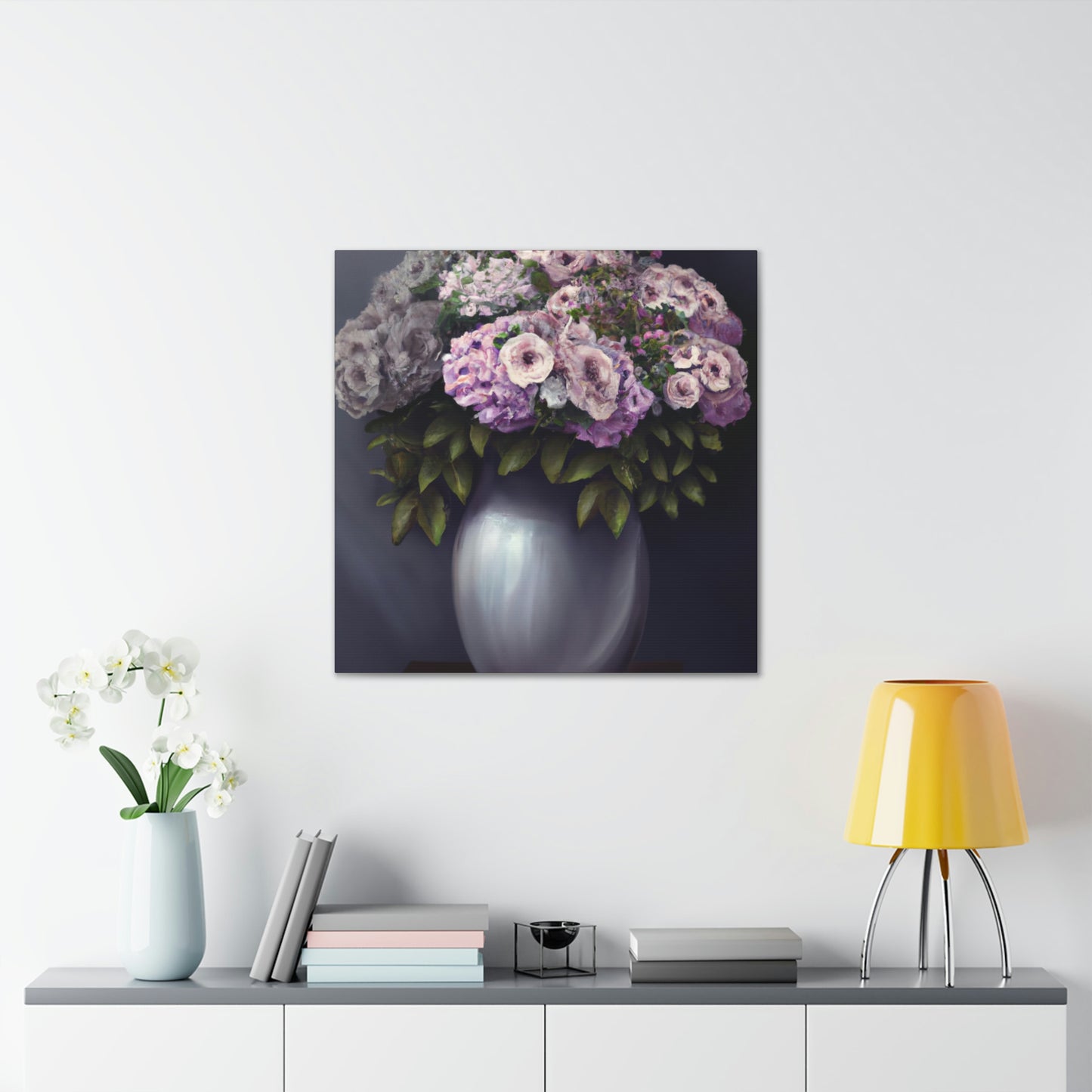 "Floral Perfection Detail" - Canvas