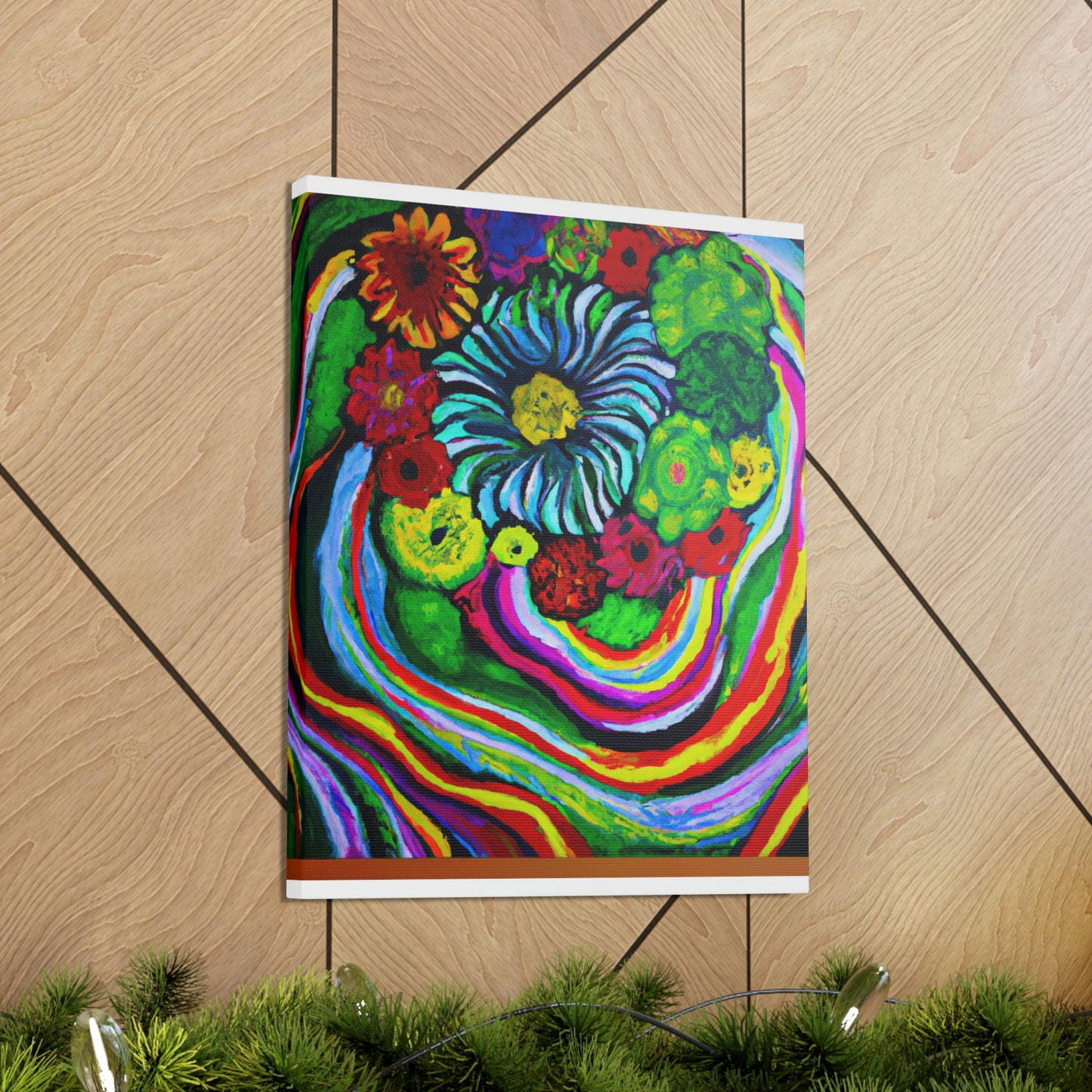 Vivid Blooms. - Canvas