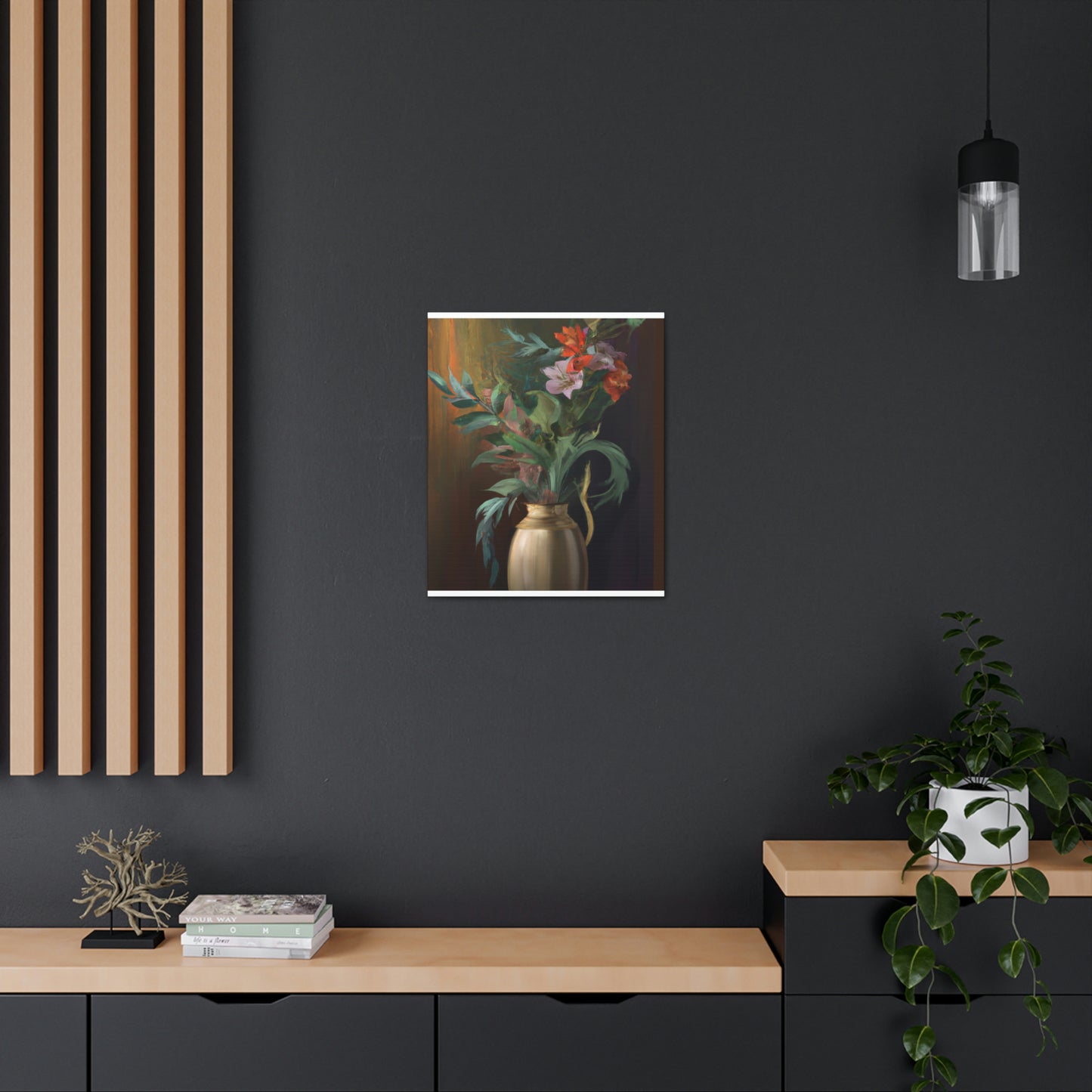 Floral Splendor Dream - Canvas