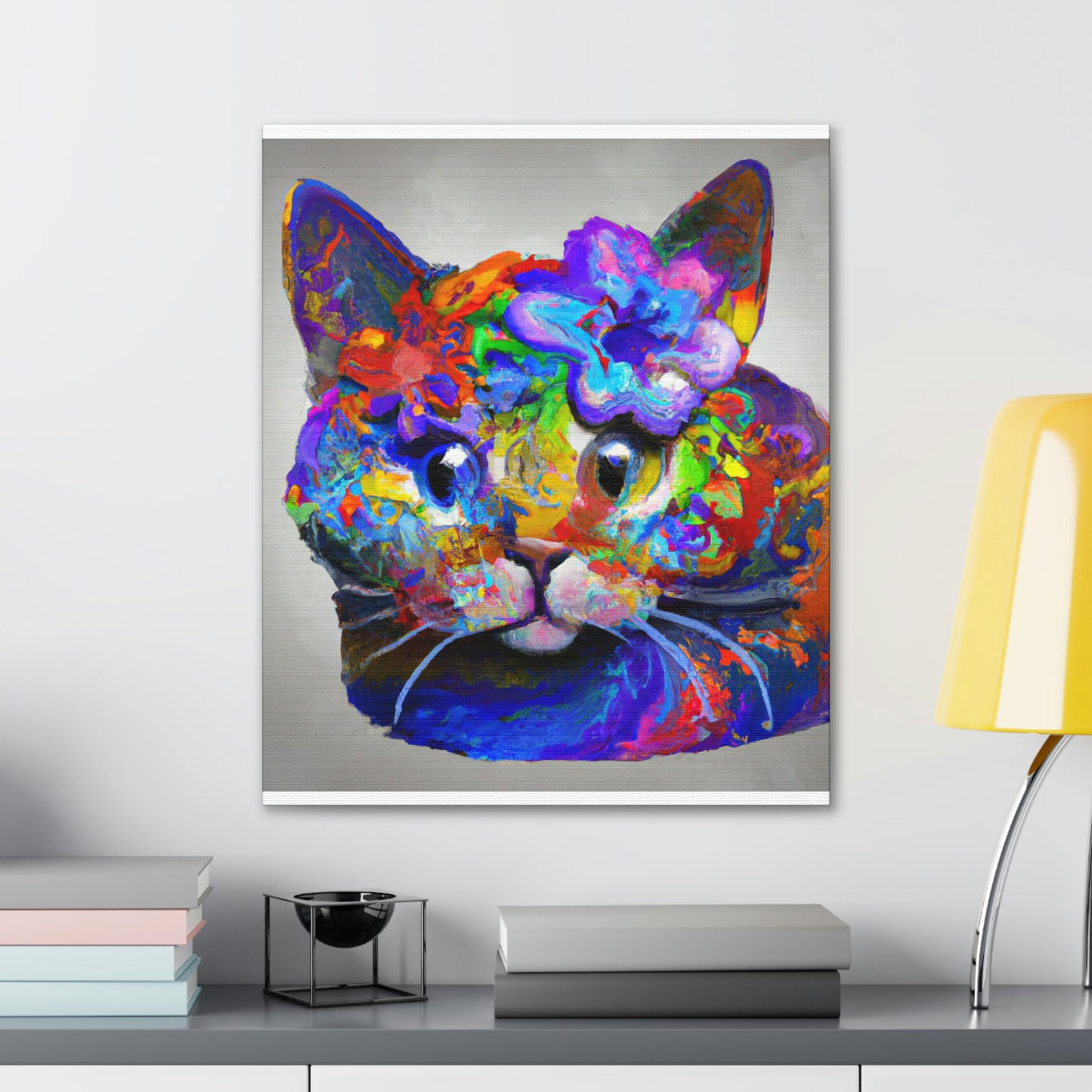Dreamy Feline - Canvas