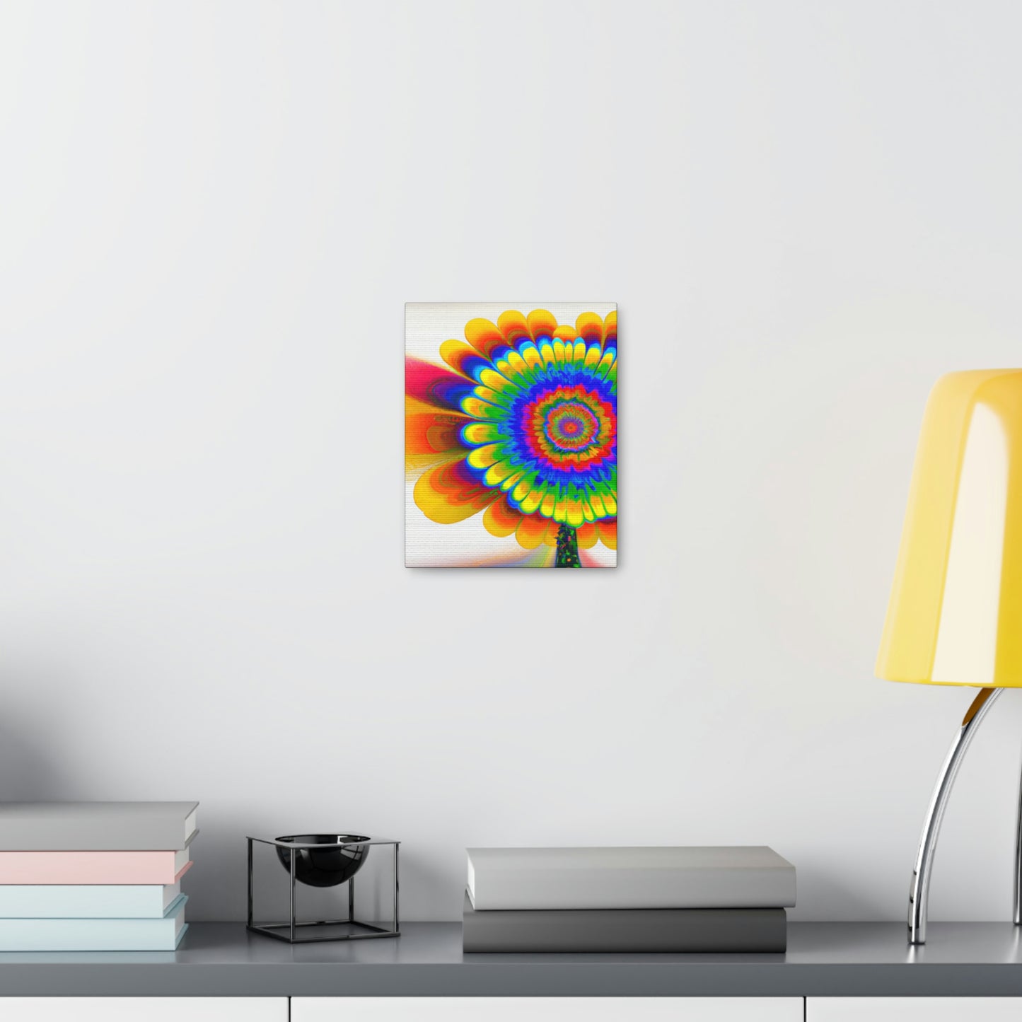 Dazzling Bloom. - Canvas