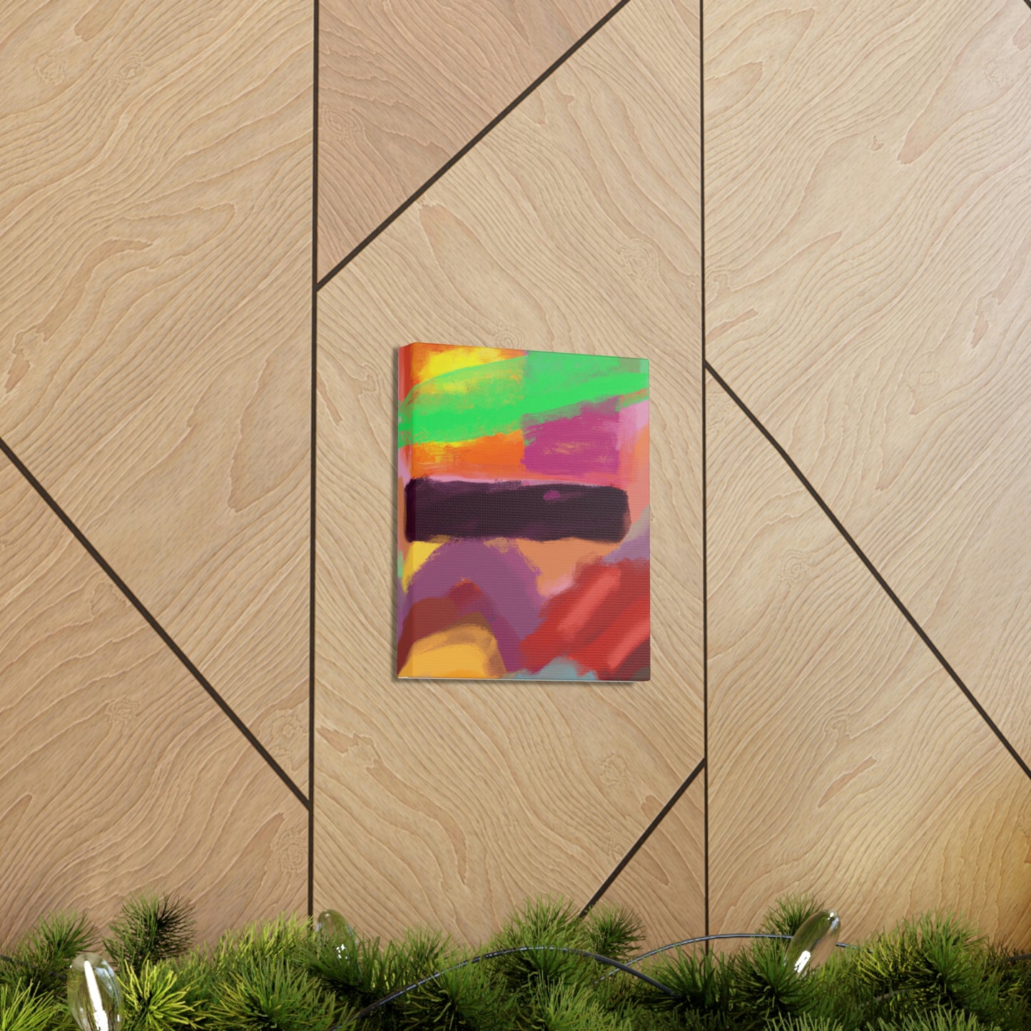 Splash Oasis - Canvas