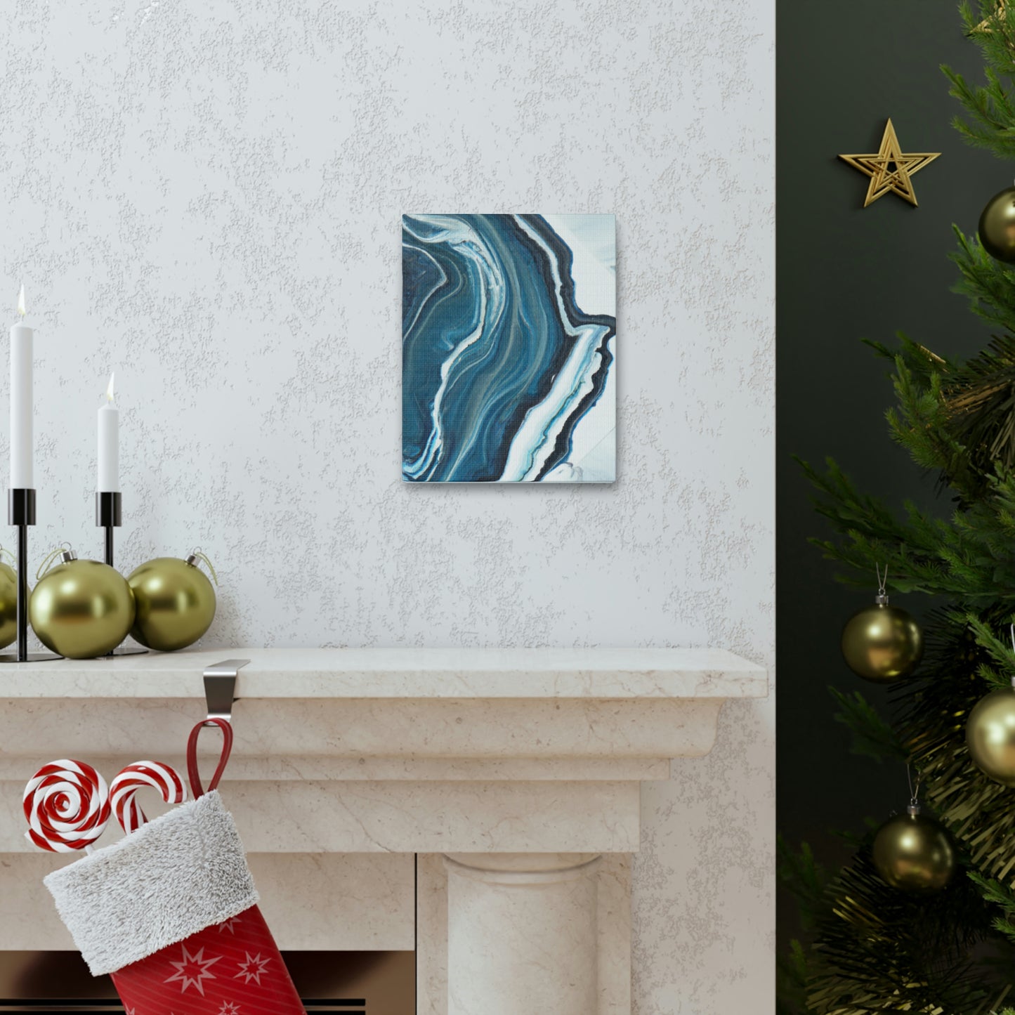 Aqua Calm - Canvas