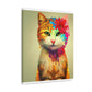 Flower Cat - Canvas