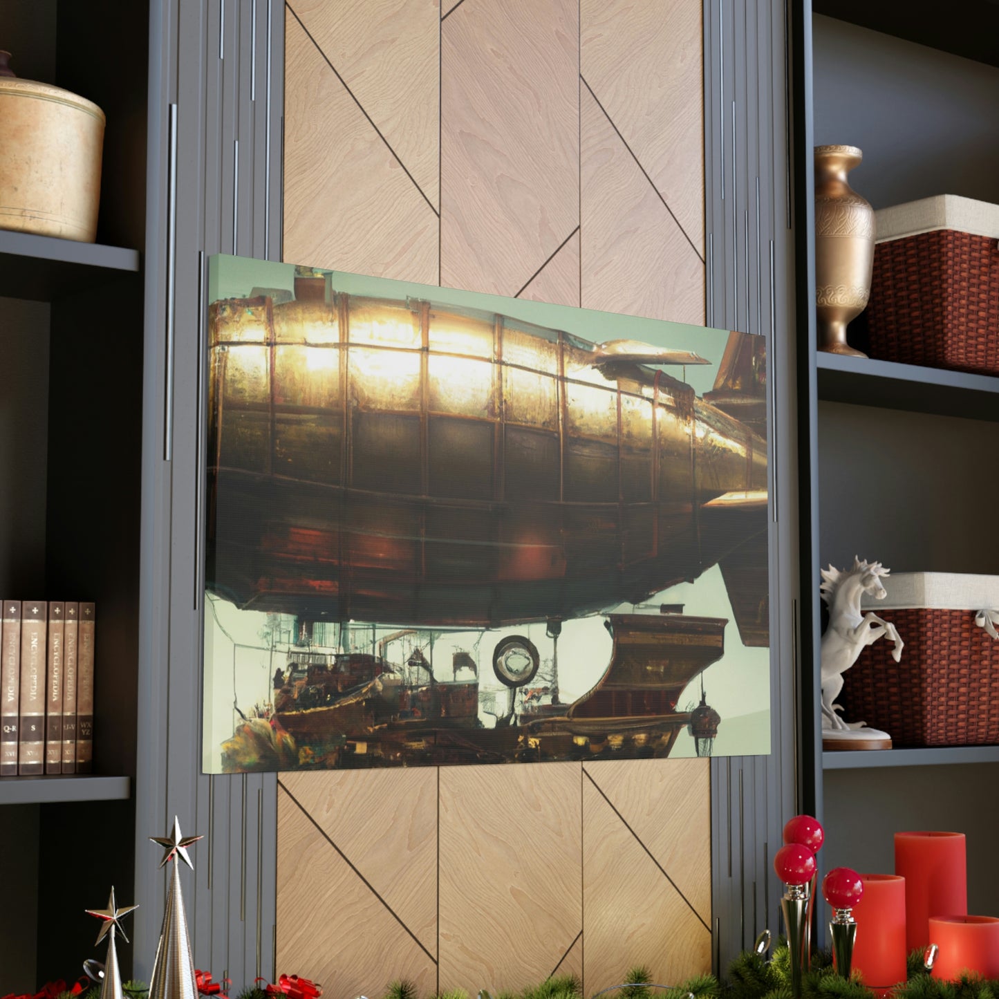 Steampunk Airship Digital
Digital Living Airship
Airship Living Digital - Canvas