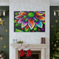 Vibrant Bloom. - Canvas