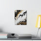 Mystic Gold Wave. - Canvas