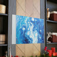 Cerulean Flow. - Canvas