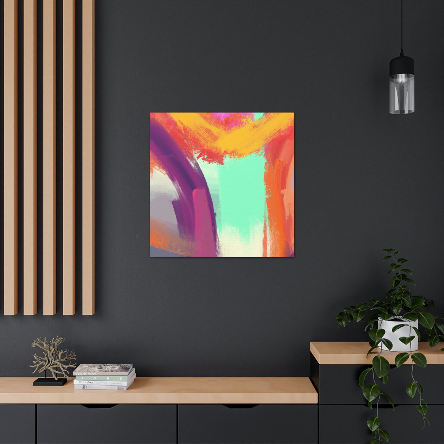 Fiery Dream. - Canvas