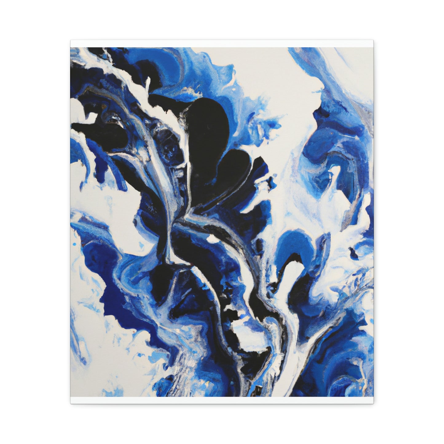 "Blue Bloom" - Canvas