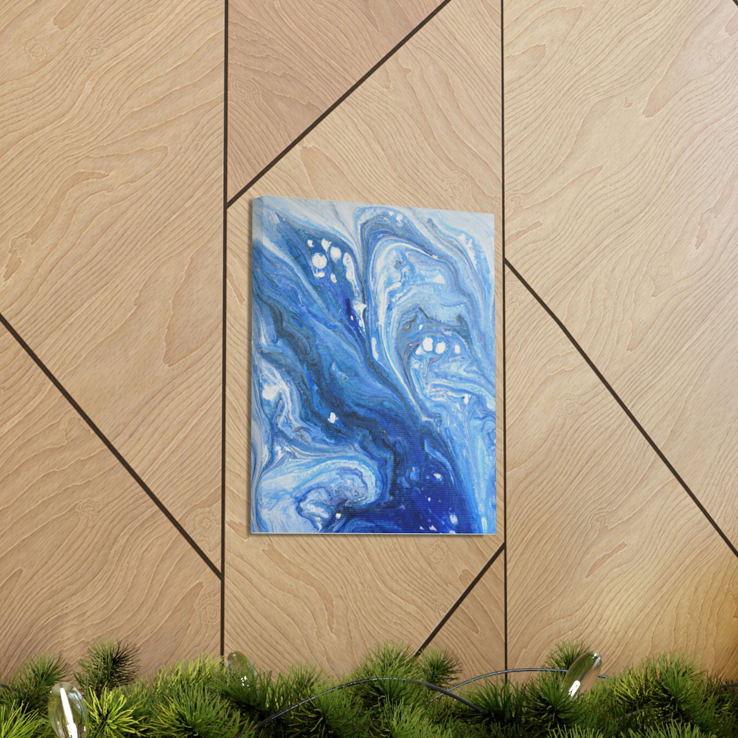 Cosmic Blue. - Canvas