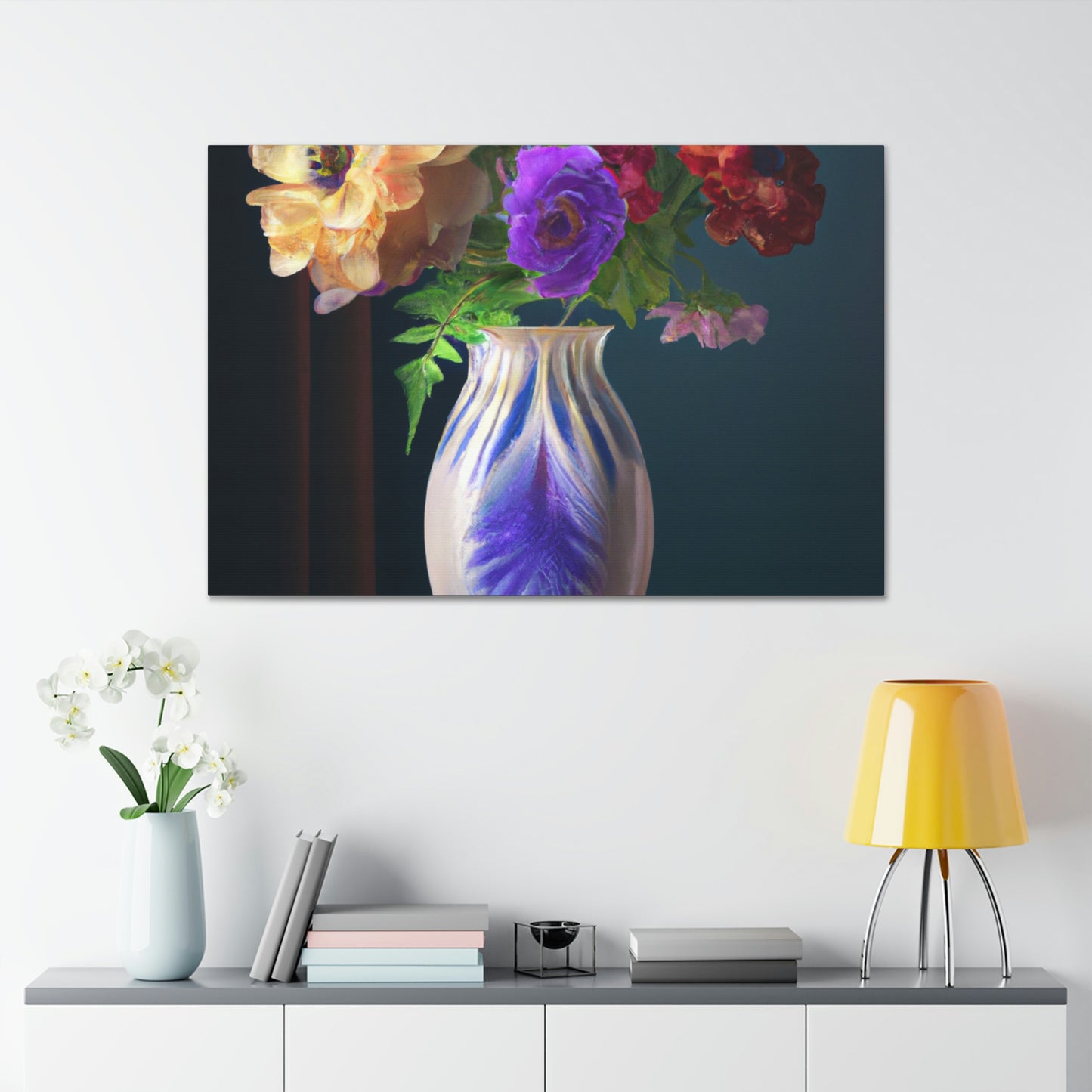 Blooming Vibrance. - Canvas