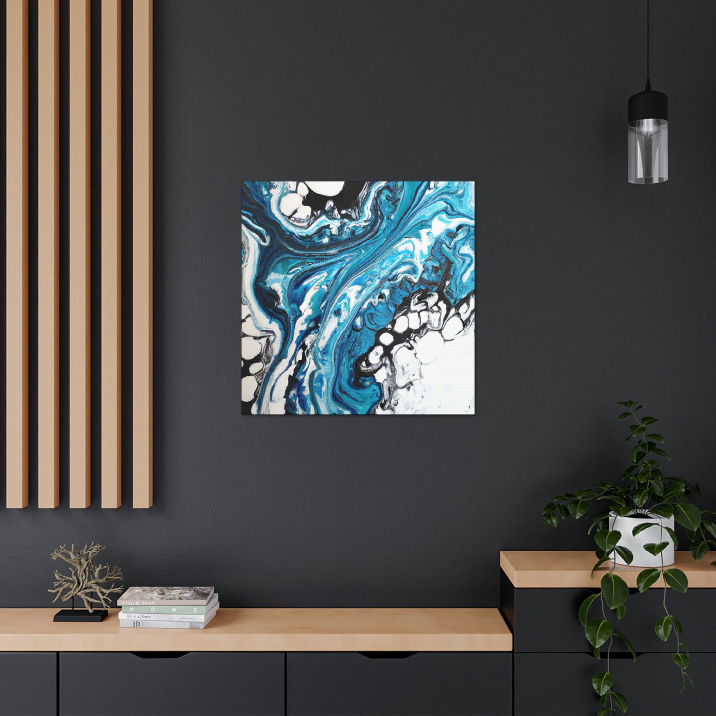 Blue Mirage. - Canvas