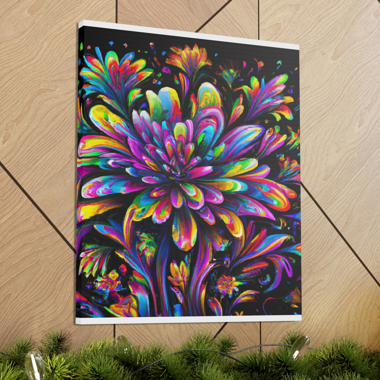 Colorful Bloom - Canvas