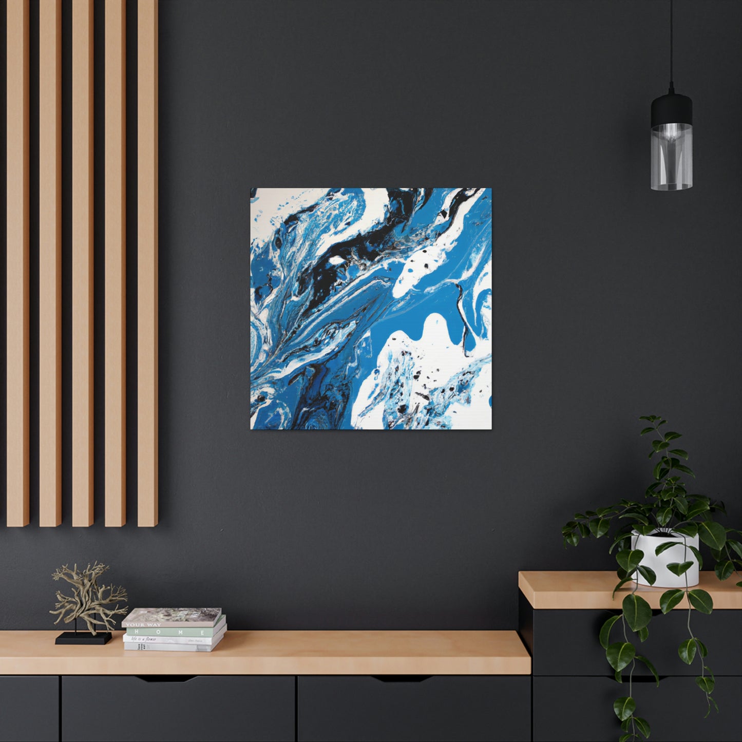 Deep Flow. - Canvas