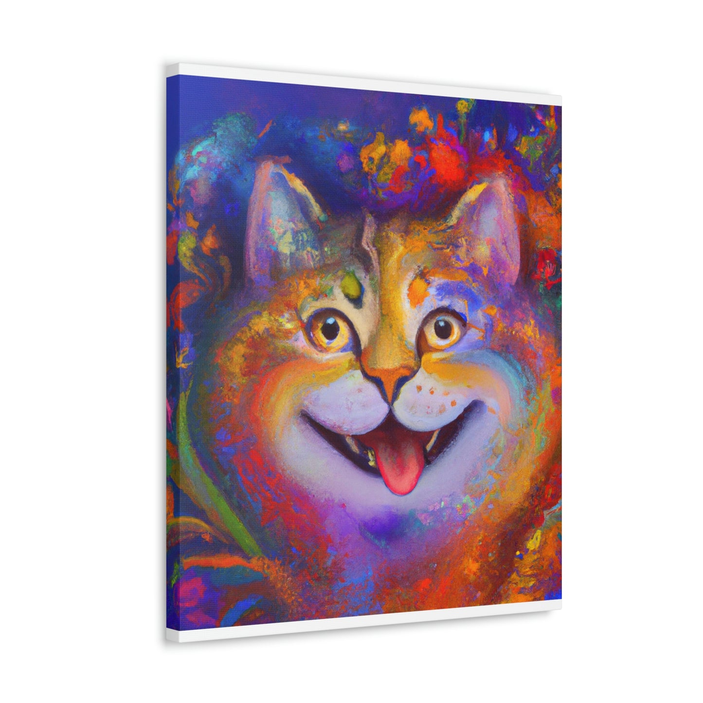 Vivid Feline. - Canvas