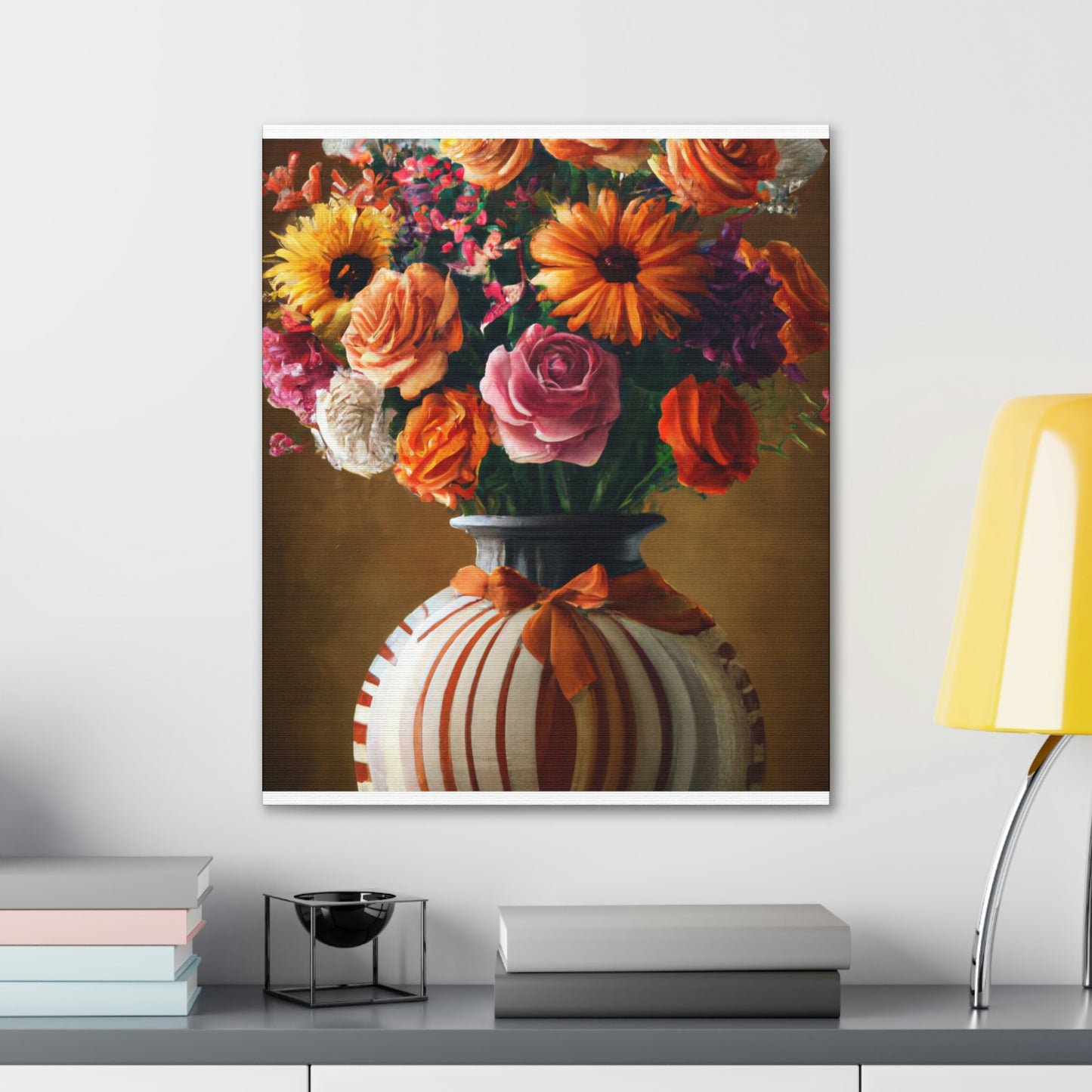Fluid Floral Beauty - Canvas